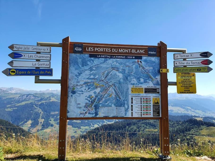 Appartement La Duchere Le Plan-La Giettaz Massif Des Aravis Εξωτερικό φωτογραφία