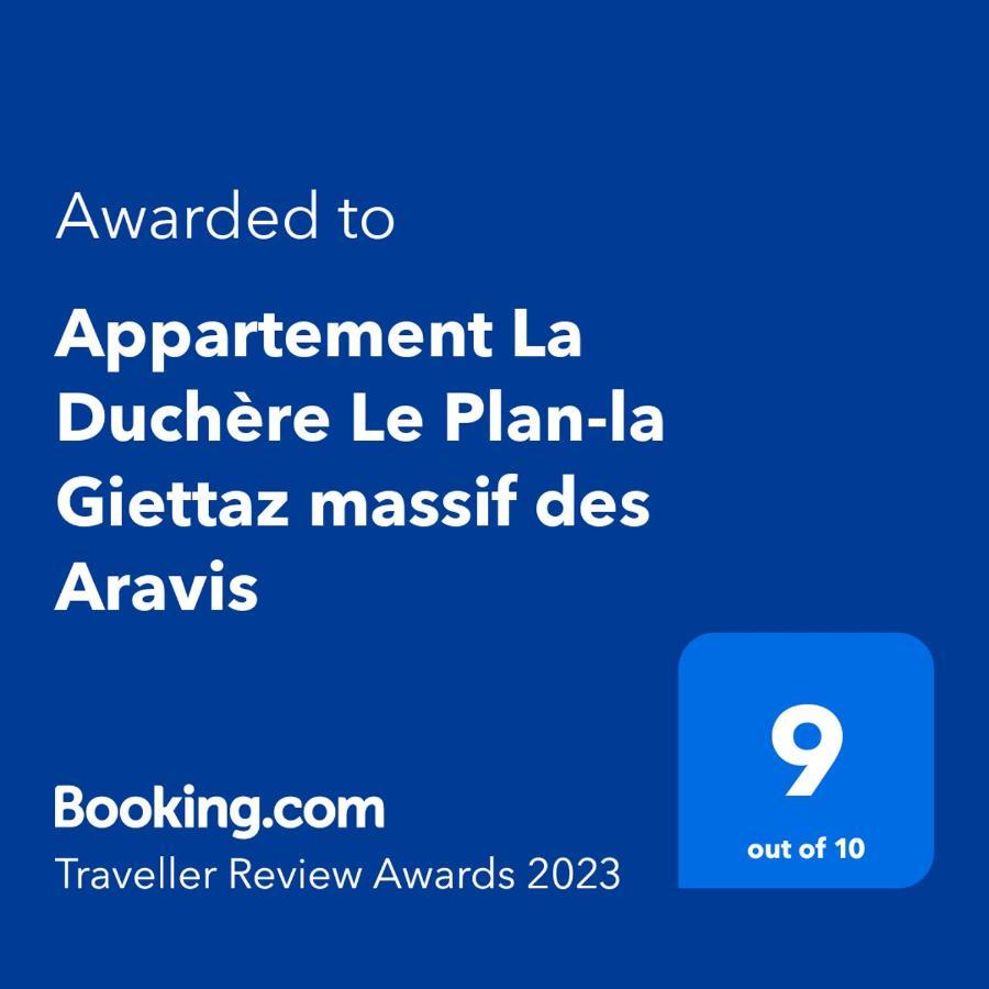 Appartement La Duchere Le Plan-La Giettaz Massif Des Aravis Εξωτερικό φωτογραφία