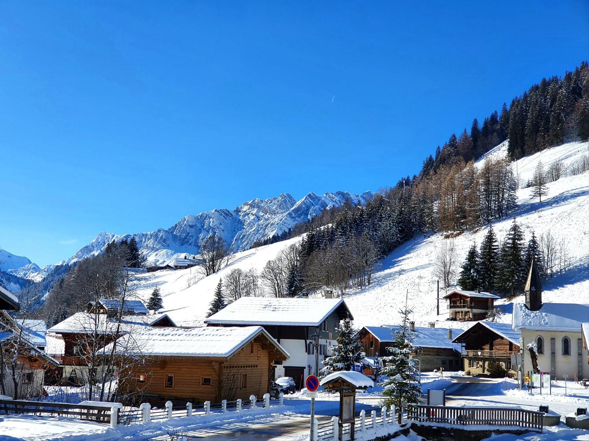 Appartement La Duchere Le Plan-La Giettaz Massif Des Aravis Εξωτερικό φωτογραφία