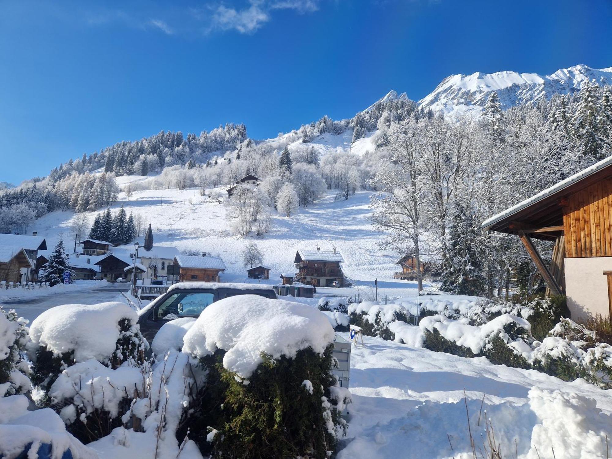 Appartement La Duchere Le Plan-La Giettaz Massif Des Aravis Εξωτερικό φωτογραφία